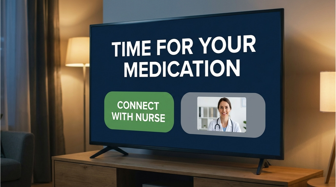 Why TV Still Works Best for Health Reminders for Older Adults